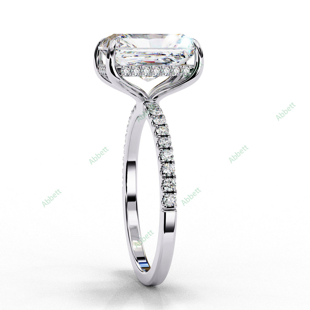 Hidden Halo Engagement Ring ENHI1052