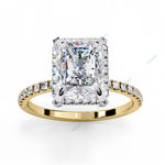 Load image into Gallery viewer, Hidden Accent Engagement Ring ENHI1053
