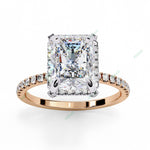 Load image into Gallery viewer, Hidden Accent Engagement Ring ENHI1053