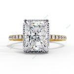 Load image into Gallery viewer, Hidden Accent Engagement Ring ENHI1053
