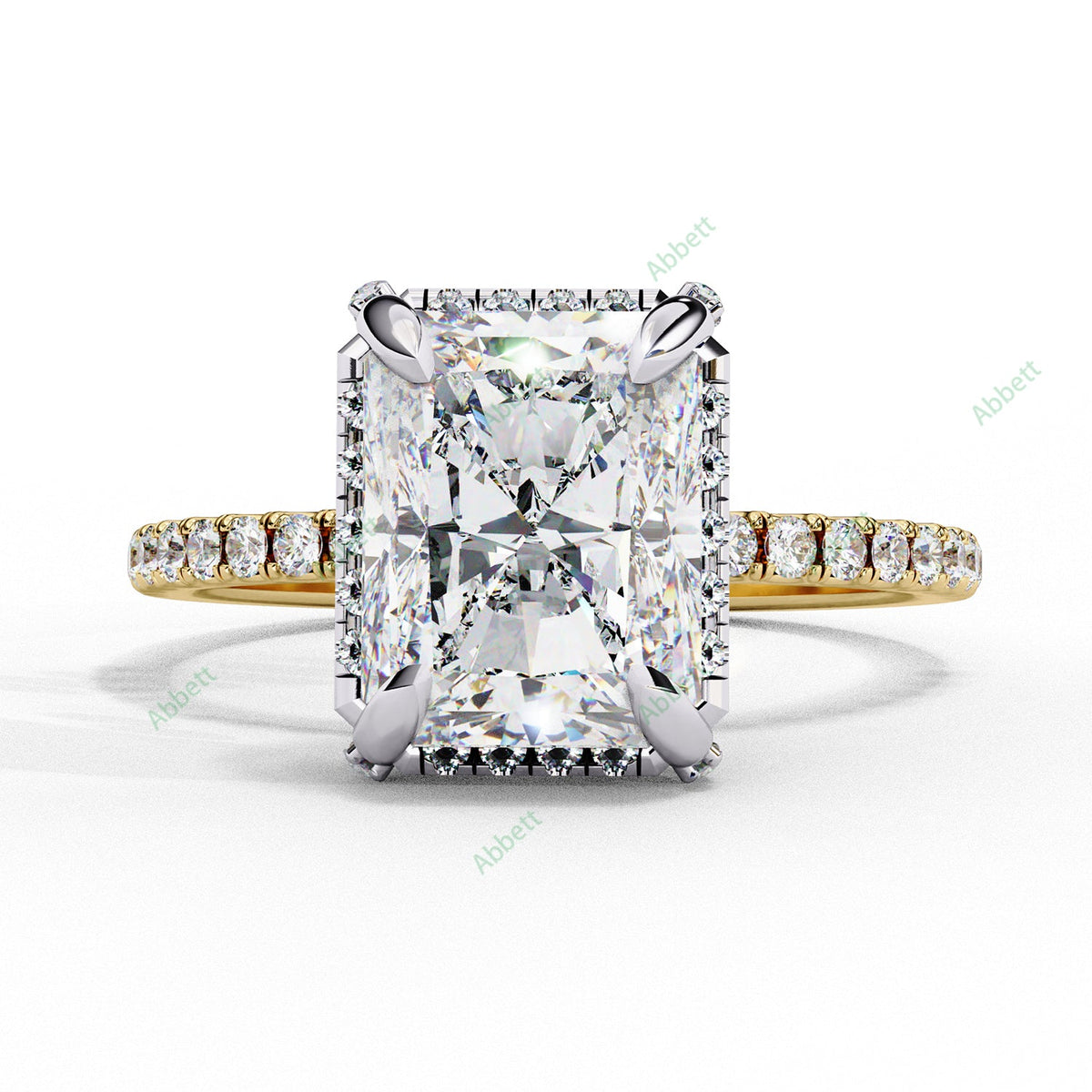 Hidden Accent Engagement Ring ENHI1053