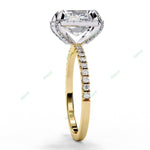 Load image into Gallery viewer, Hidden Accent Engagement Ring ENHI1053
