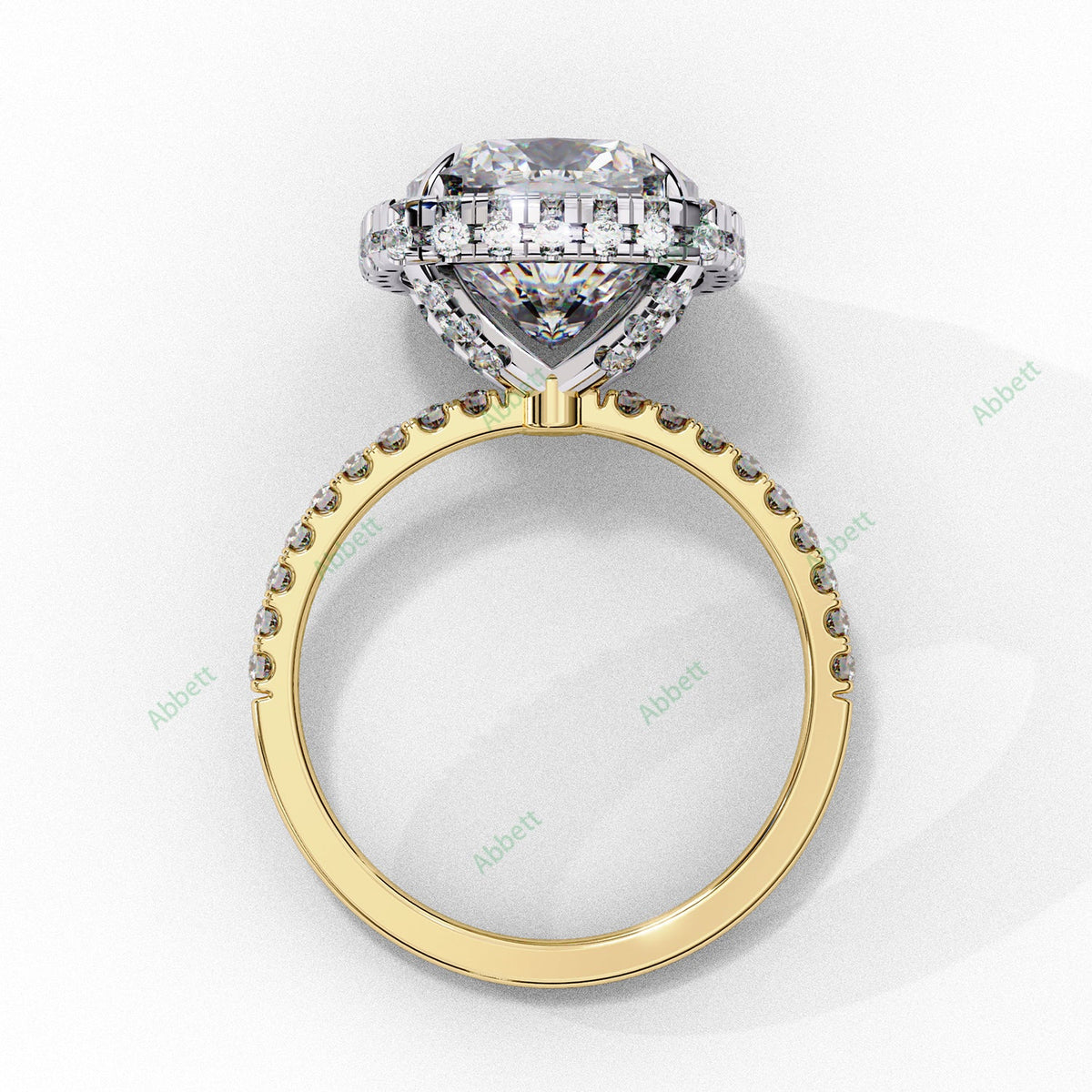Hidden Halo Engagement Ring ENHI1056