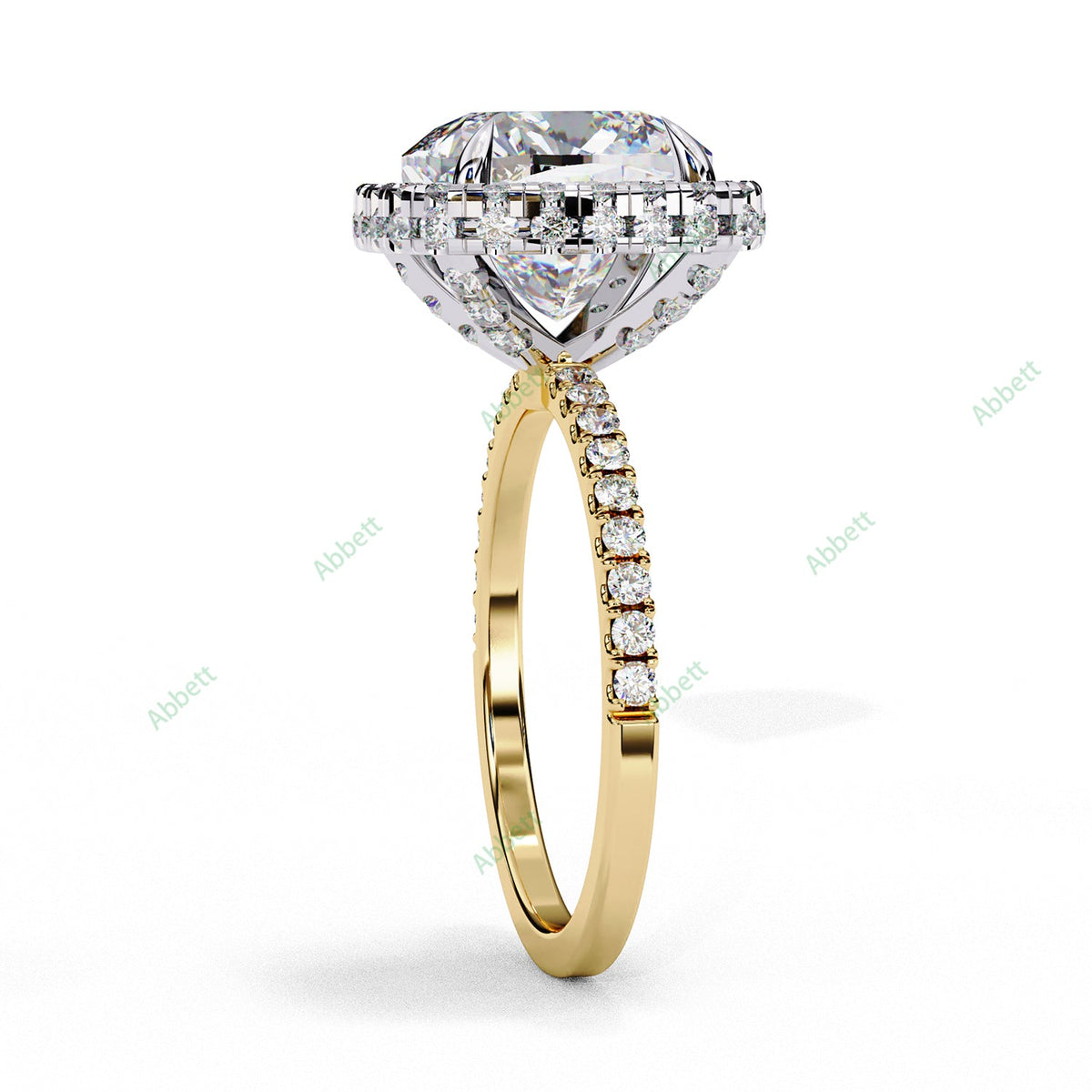 Hidden Halo Engagement Ring ENHI1056