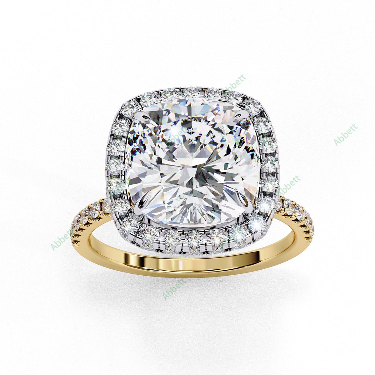 Hidden Halo Engagement Ring ENHI1056