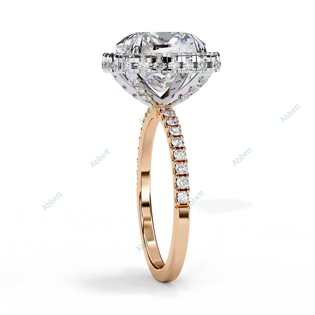 Hidden Halo Engagement Ring ENHI1056