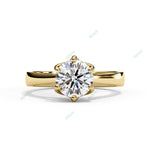 Load image into Gallery viewer, Hidden Accent Engagement Ring ENHI1065
