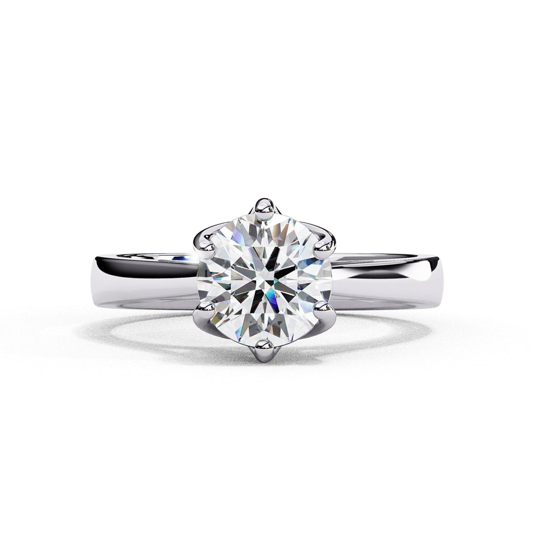 Hidden Accent Engagement Ring ENHI1065