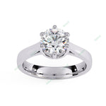 Load image into Gallery viewer, Hidden Accent Engagement Ring ENHI1065
