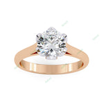 Load image into Gallery viewer, Hidden Accent Engagement Ring ENHI1066
