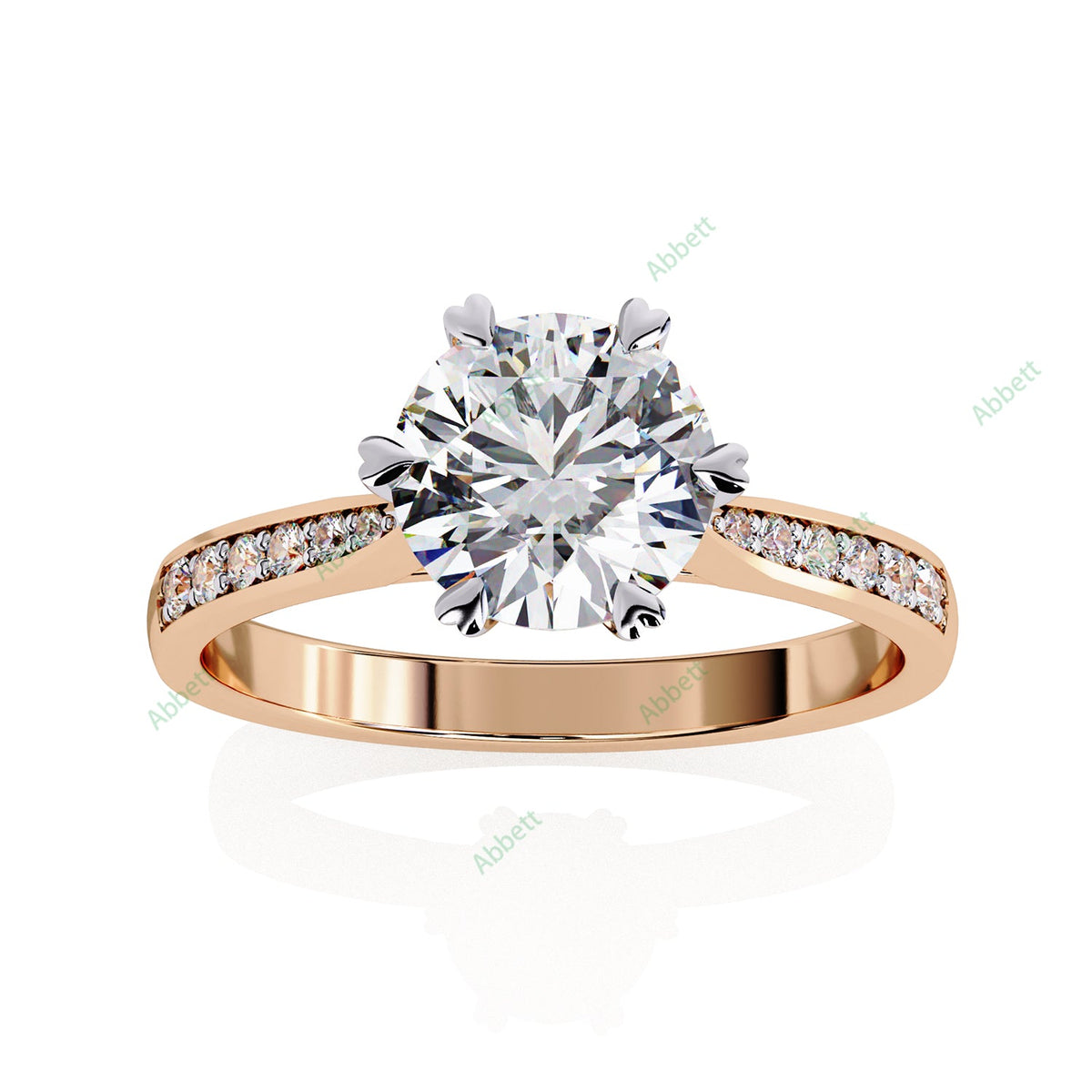 Hidden Halo Engagement Ring ENHI1068