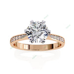 Load image into Gallery viewer, Hidden Halo Engagement Ring ENHI1068