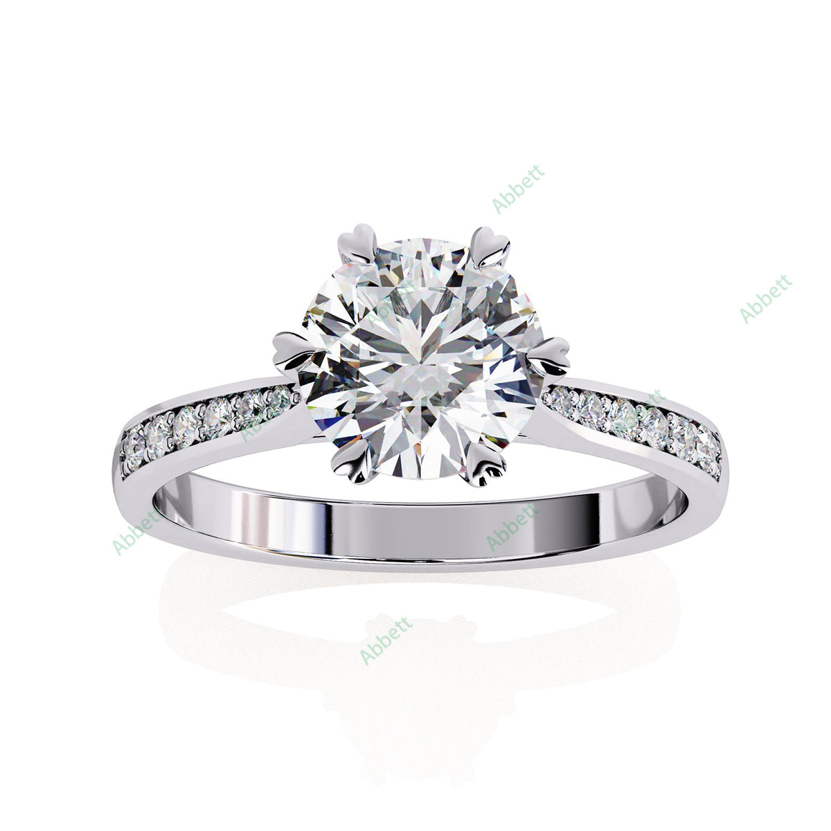 Hidden Halo Engagement Ring ENHI1068