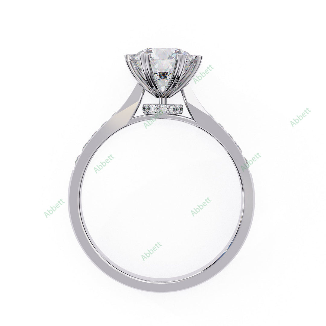 Hidden Halo Engagement Ring ENHI1068