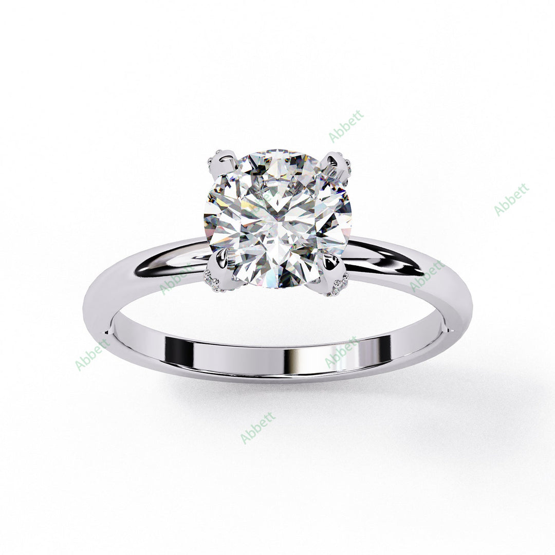 Hidden Accent Engagement Ring ENHI1072