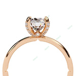 Load image into Gallery viewer, Hidden Accent Engagement Ring ENHI1072
