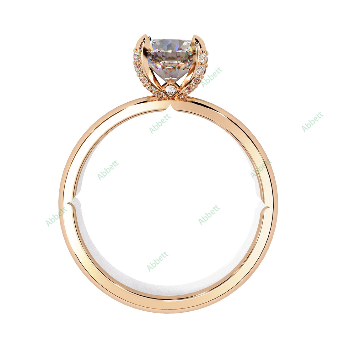 Hidden Accent Engagement Ring ENHI1072