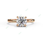 Load image into Gallery viewer, Hidden Accent Engagement Ring ENHI1072
