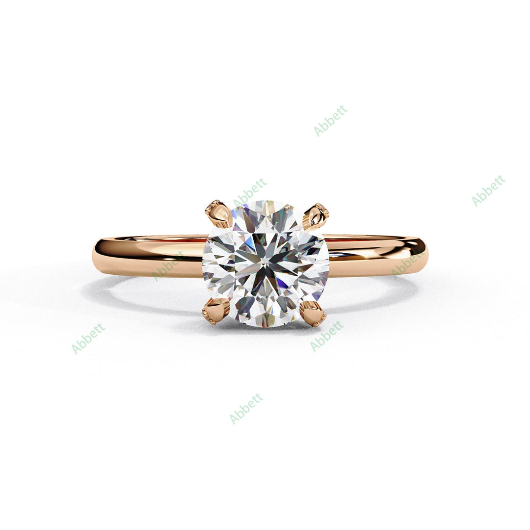 Hidden Accent Engagement Ring ENHI1072