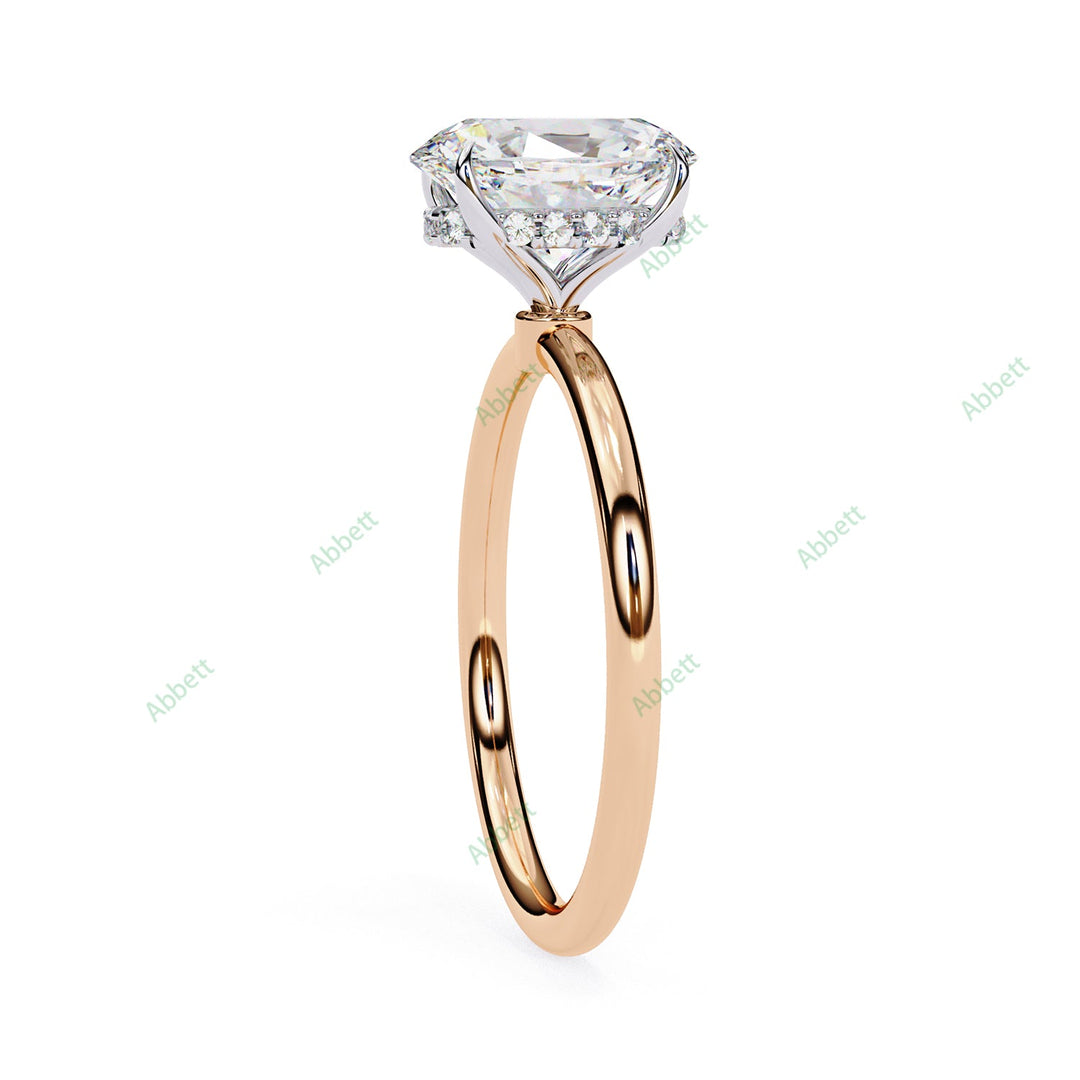 Hidden Halo Engagement Ring ENHI1075