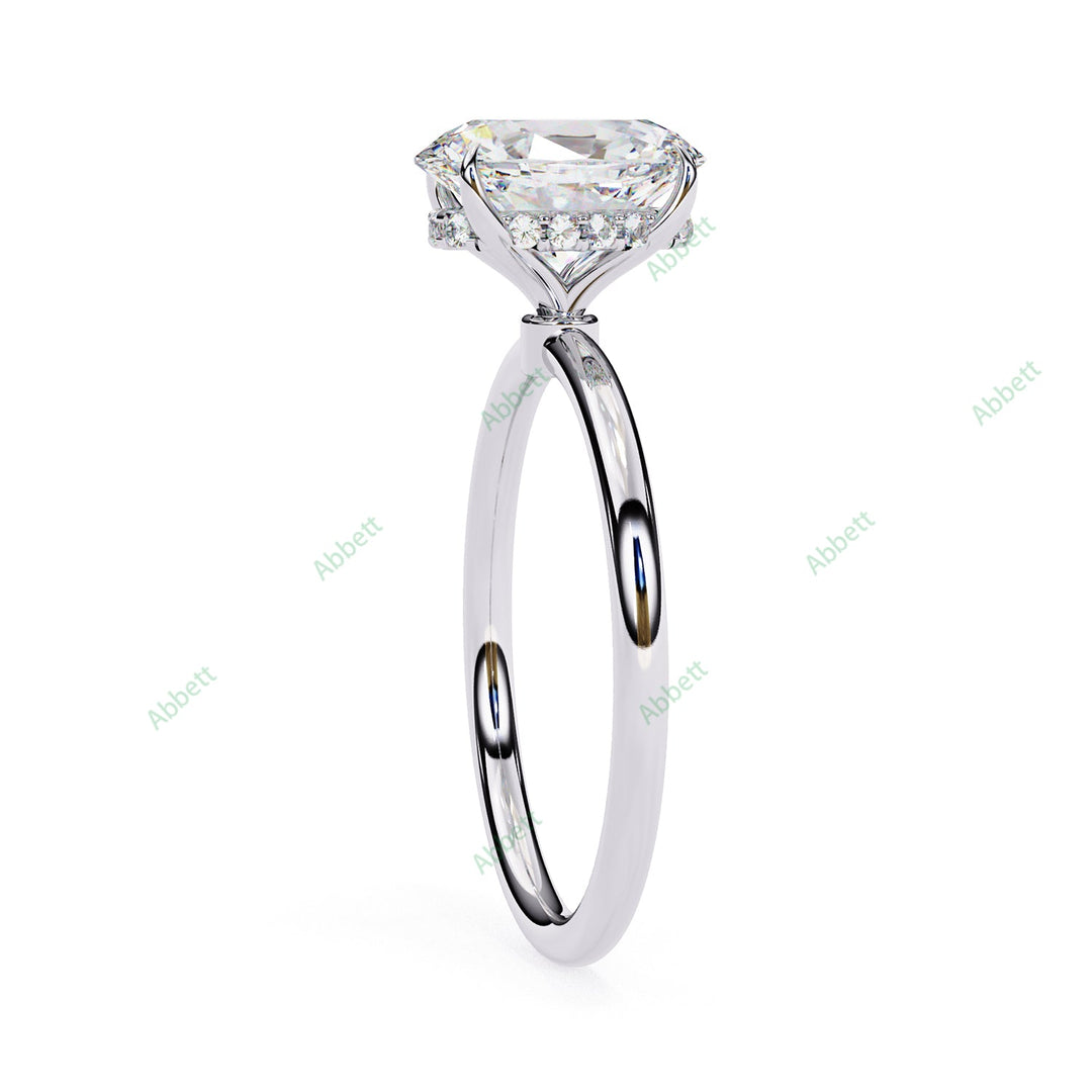 Hidden Halo Engagement Ring ENHI1075