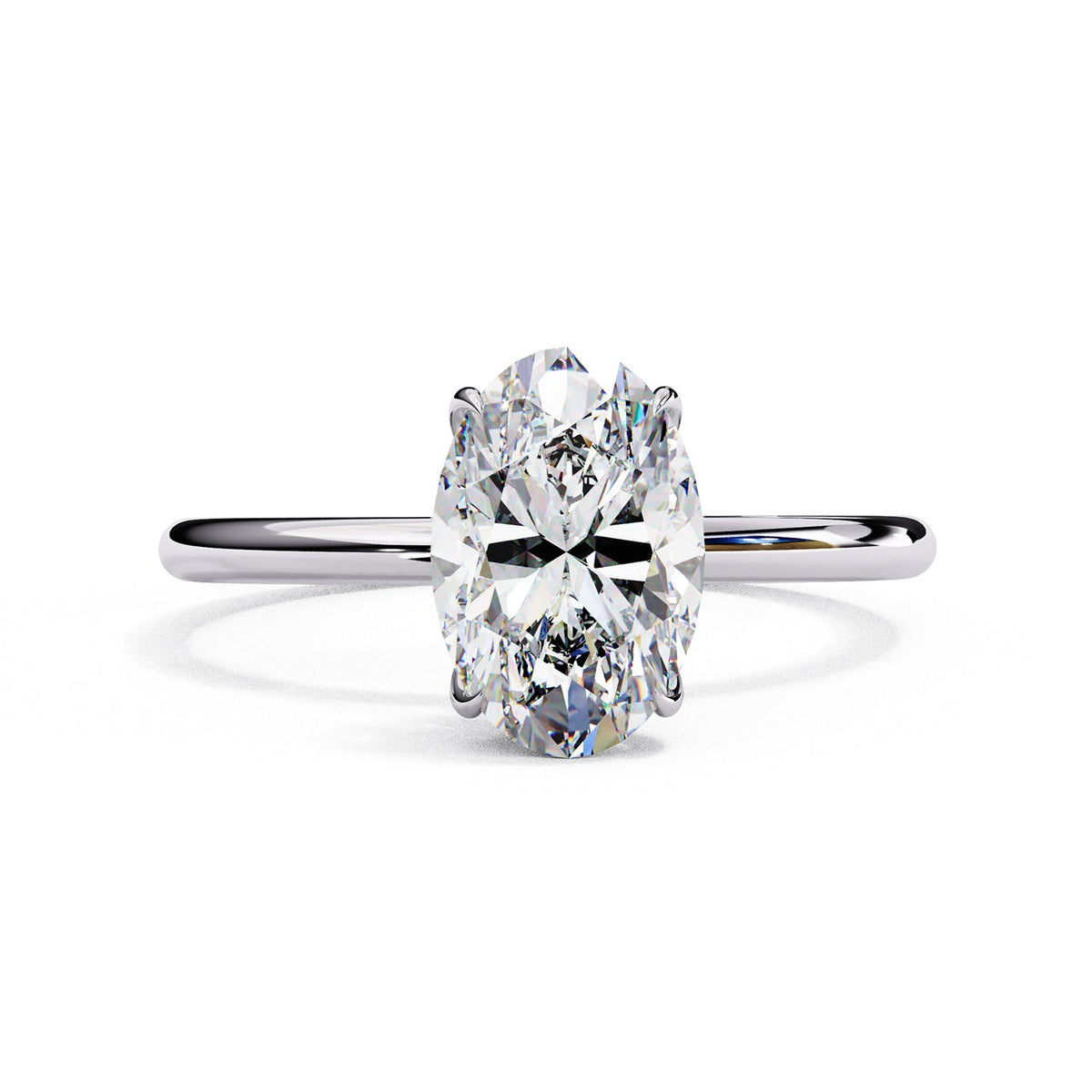 Hidden Halo Engagement Ring ENHI1075