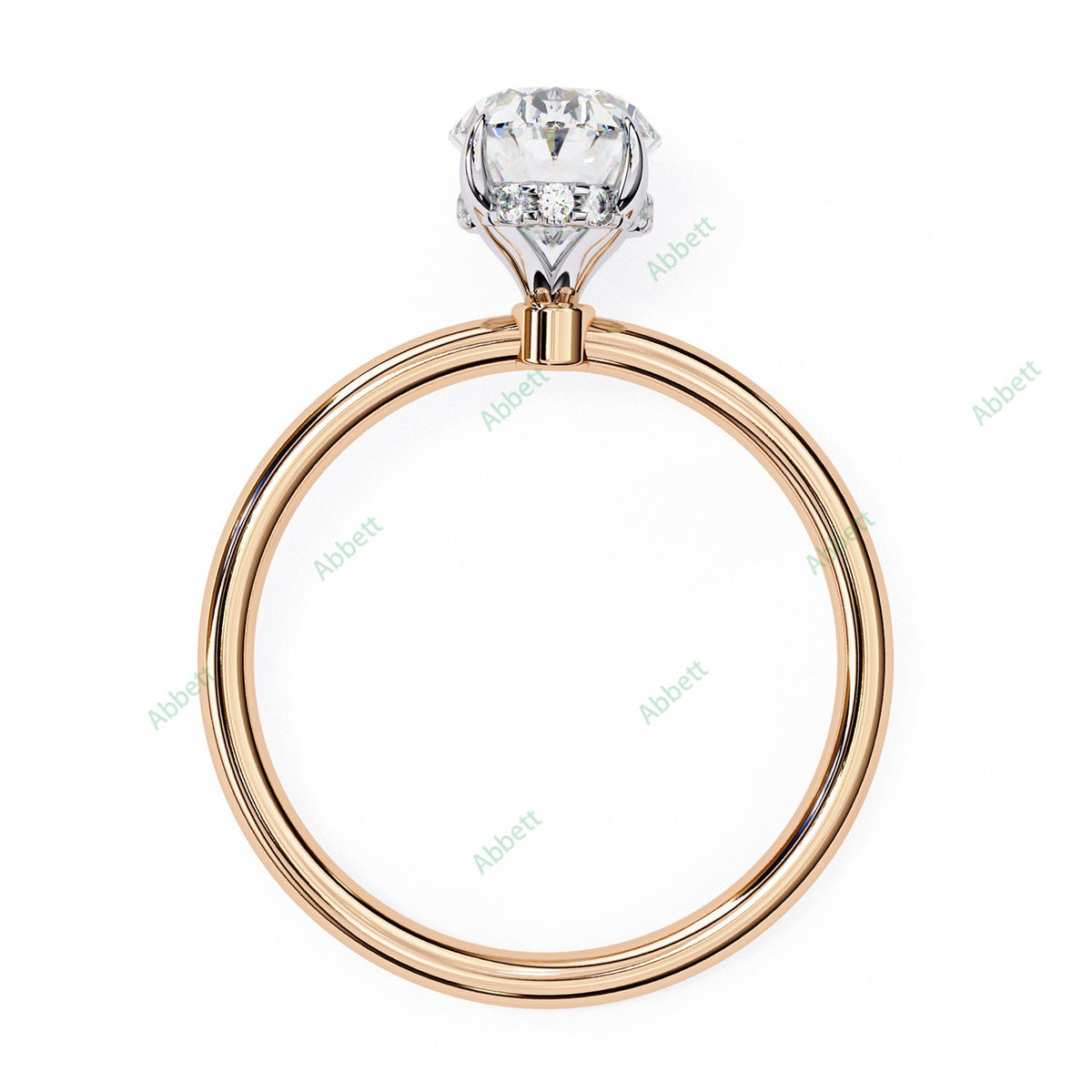 Hidden Halo Engagement Ring ENHI1075