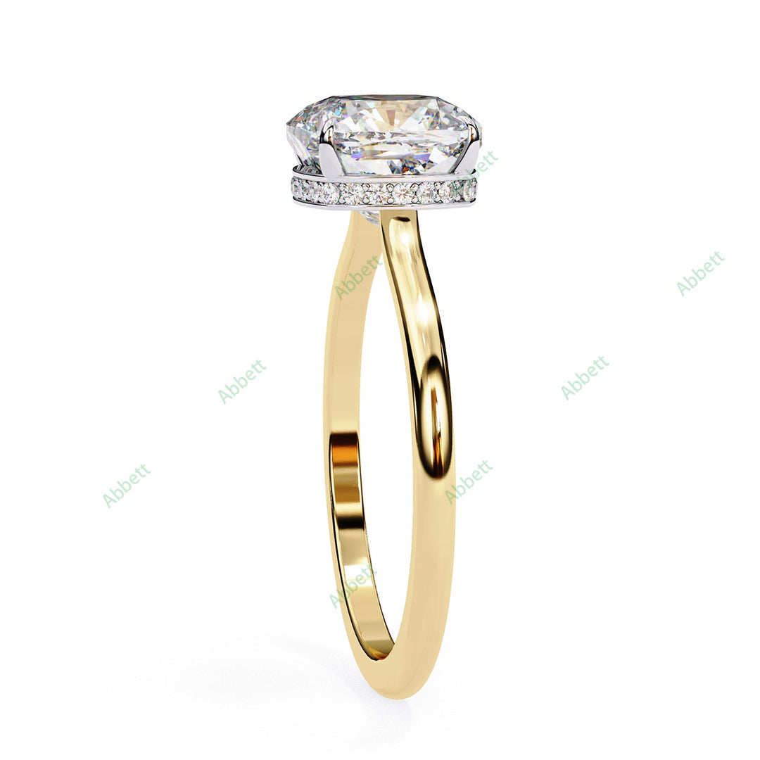 Hidden Halo Engagement Ring ENHI1076