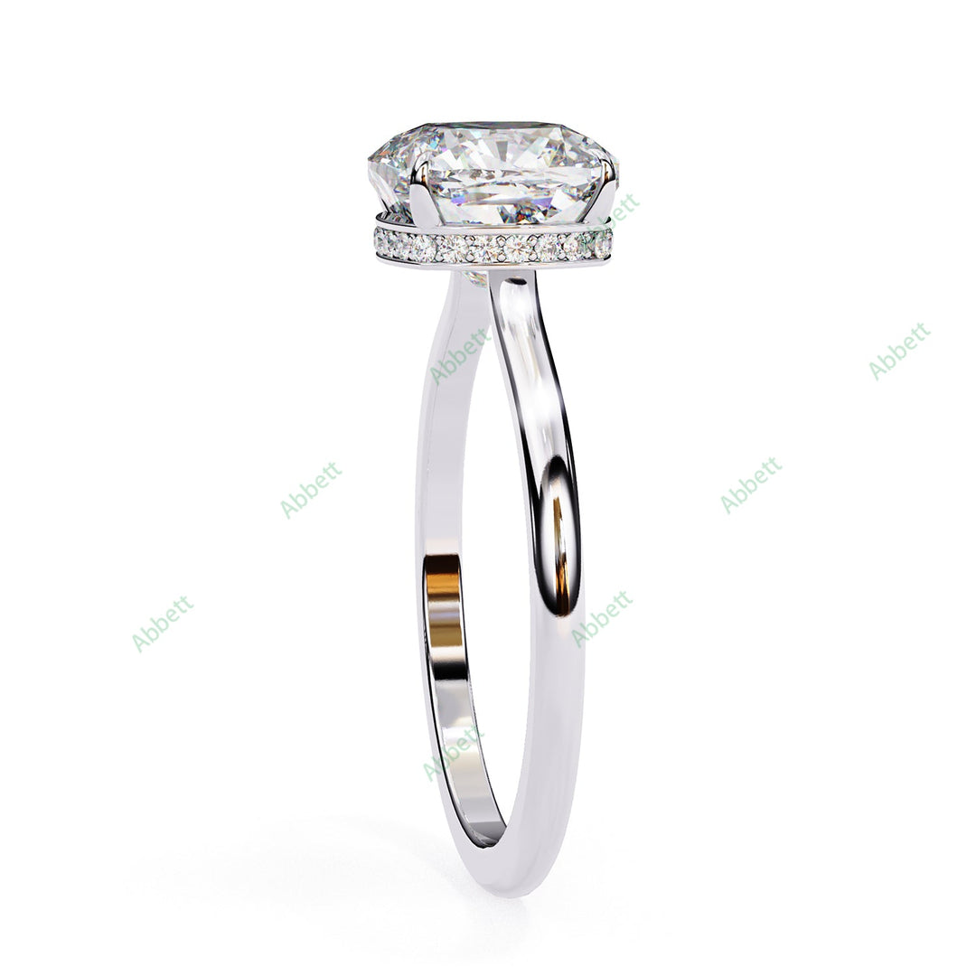 Hidden Halo Engagement Ring ENHI1076