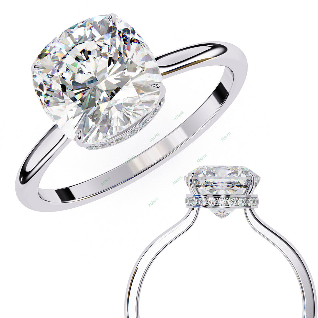 Hidden Halo Engagement Ring ENHI1076
