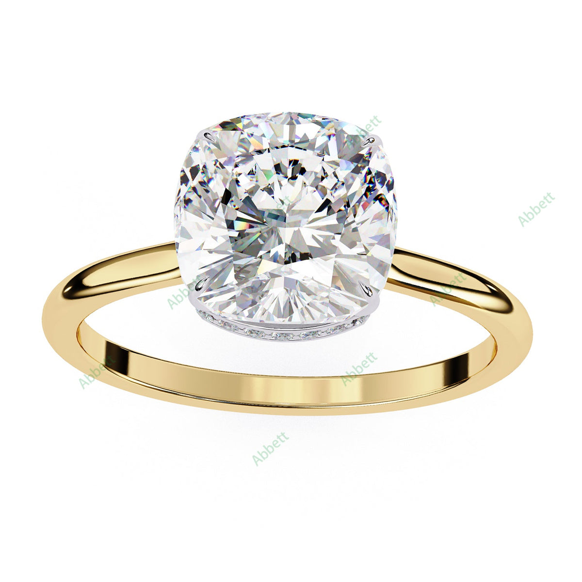 Hidden Halo Engagement Ring ENHI1076