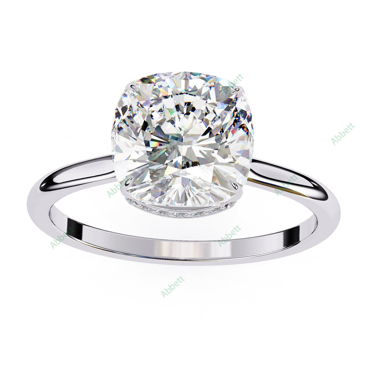 Hidden Halo Engagement Ring ENHI1076