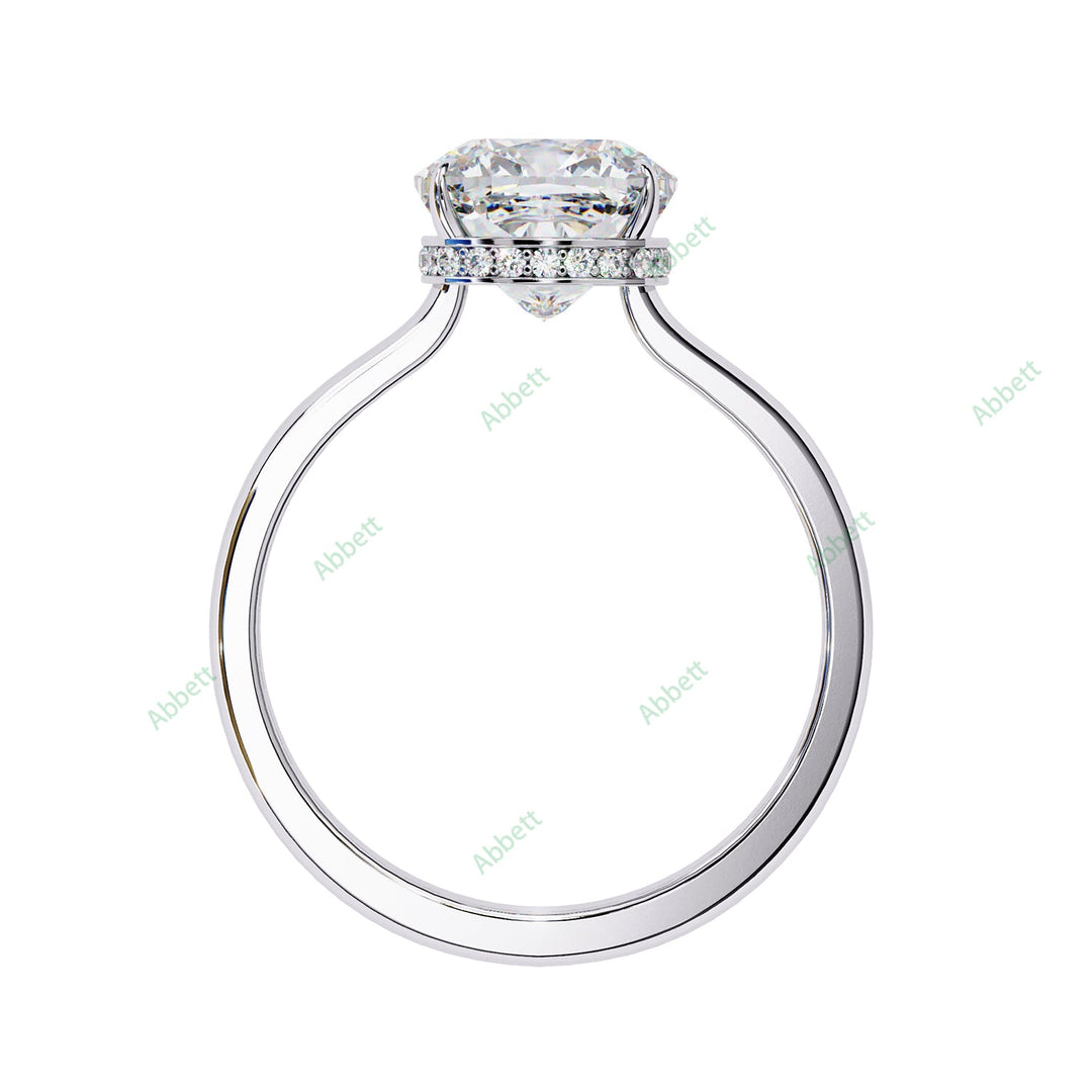 Hidden Halo Engagement Ring ENHI1076