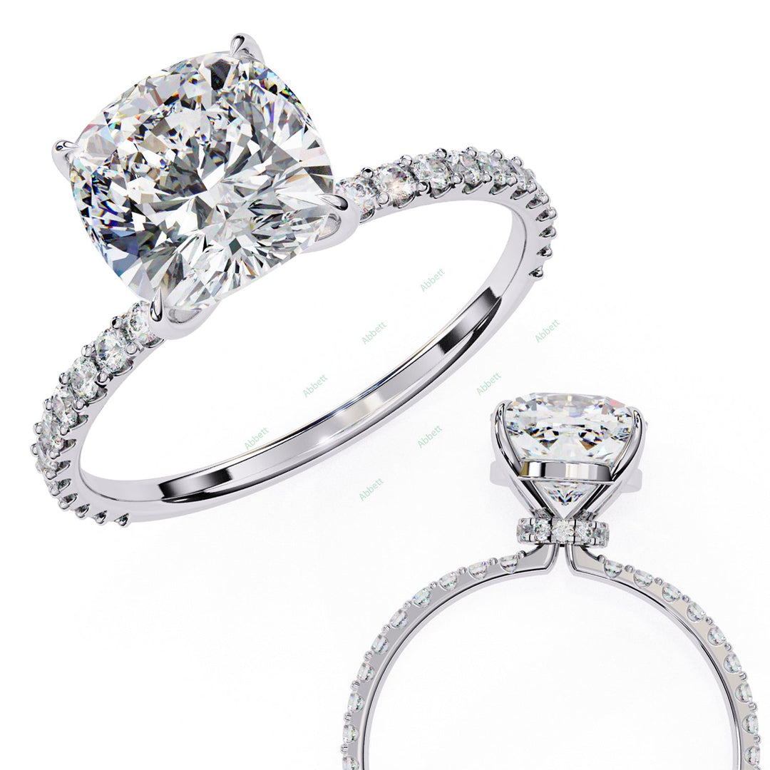 Hidden Halo Engagement Ring ENHI1077