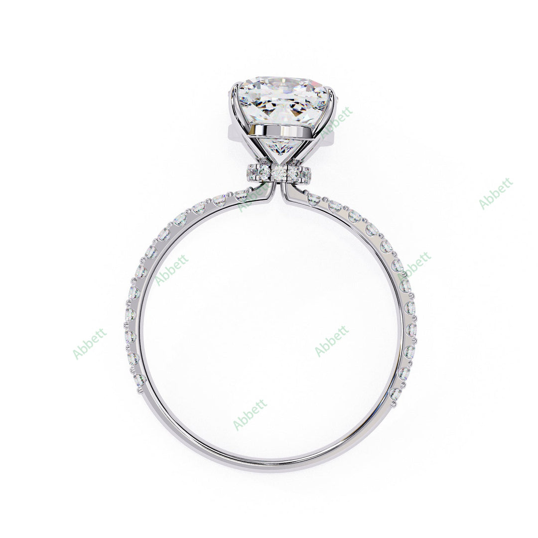 Hidden Halo Engagement Ring ENHI1077