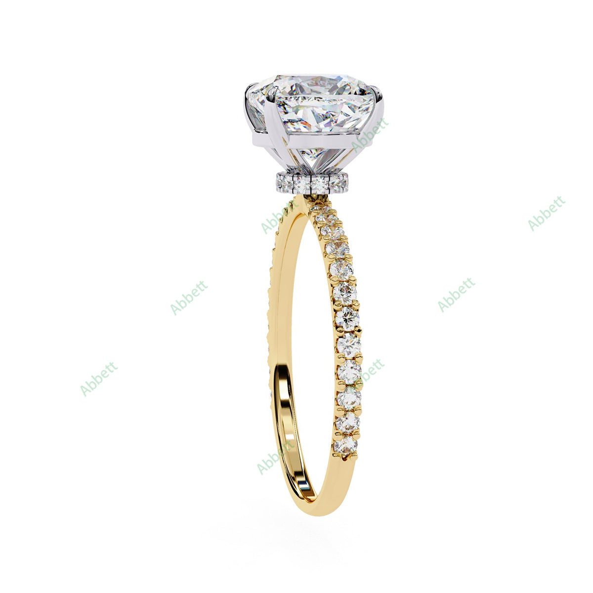 Hidden Halo Engagement Ring ENHI1077