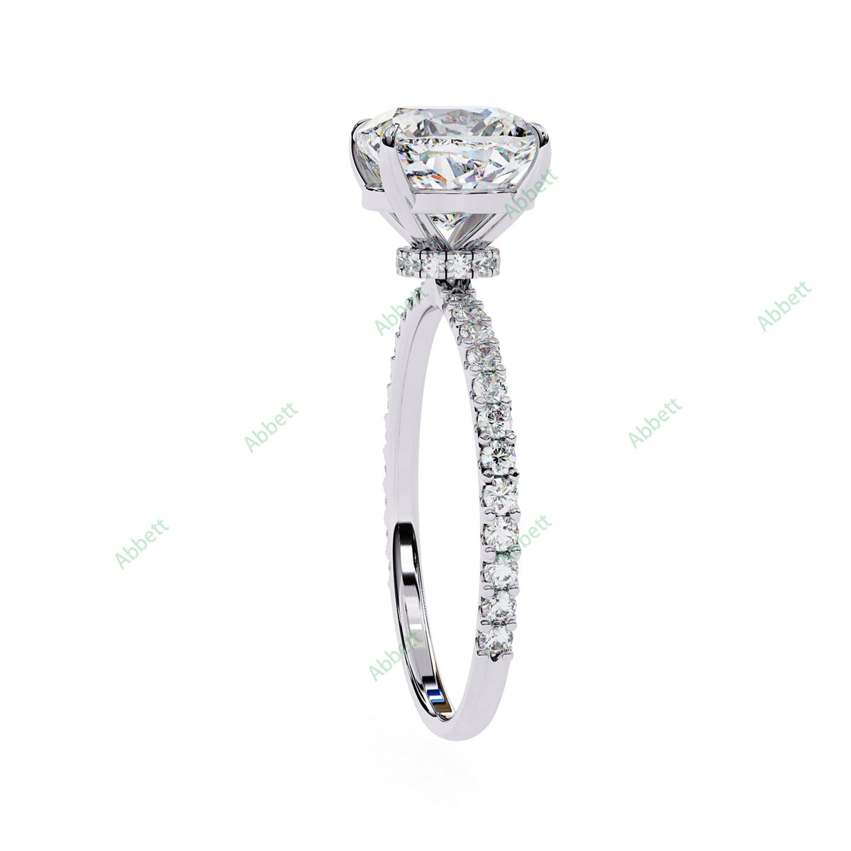 Hidden Halo Engagement Ring ENHI1077