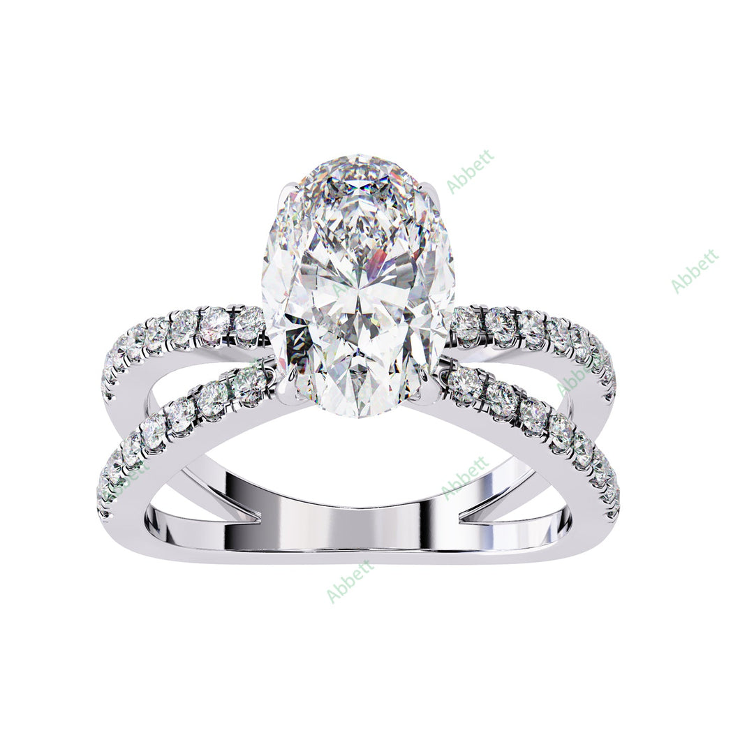 Hidden Halo Engagement Ring ENHI1084