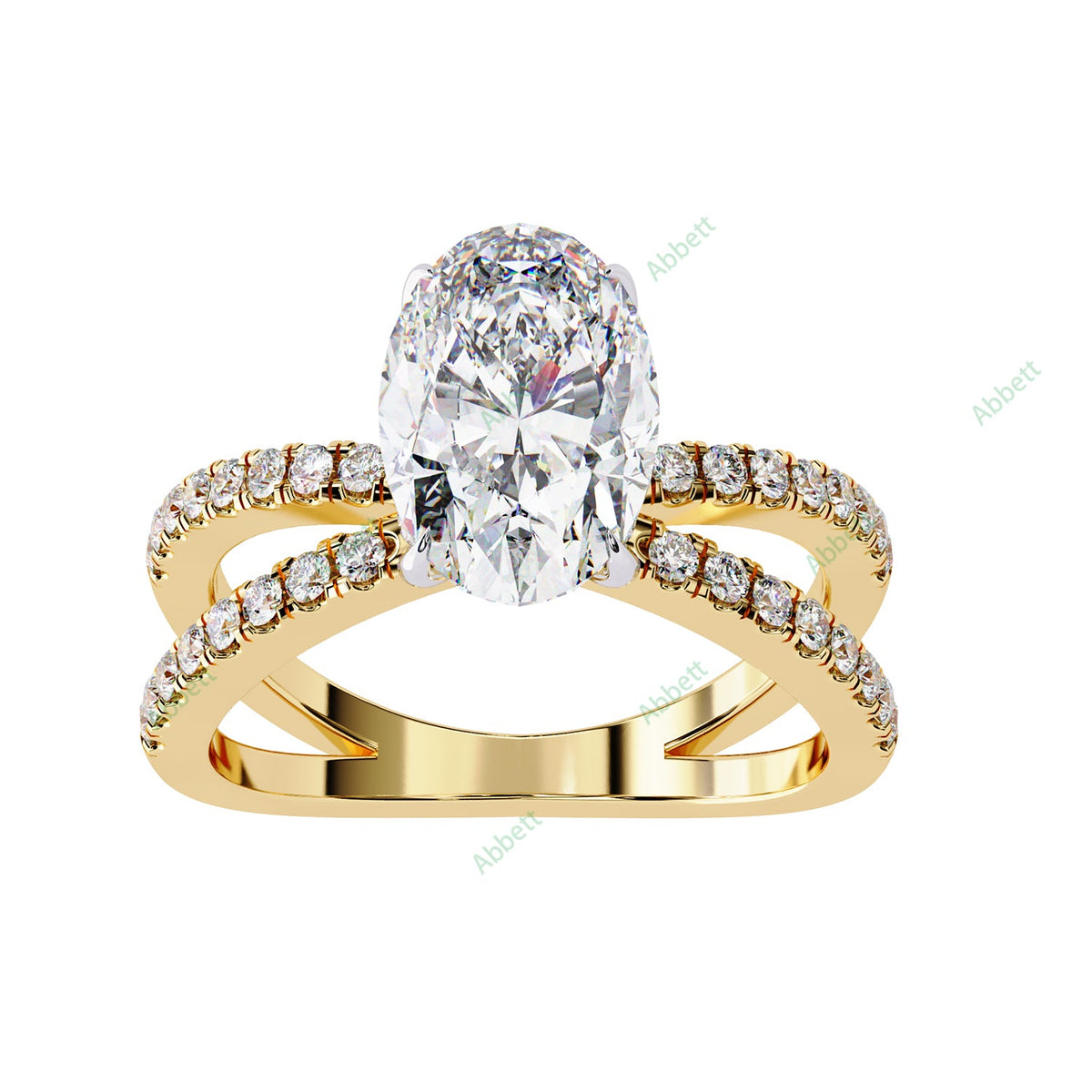 Hidden Halo Engagement Ring ENHI1084