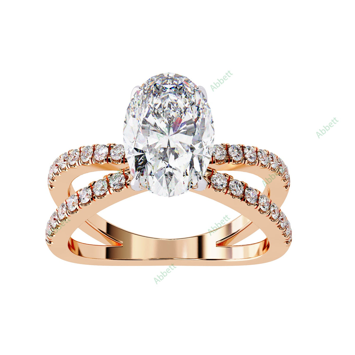 Hidden Halo Engagement Ring ENHI1084