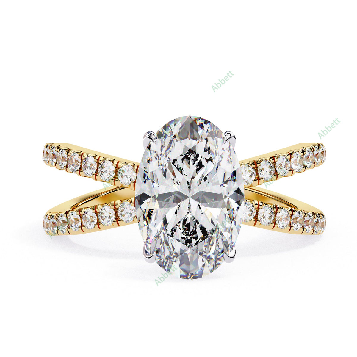 Hidden Halo Engagement Ring ENHI1084