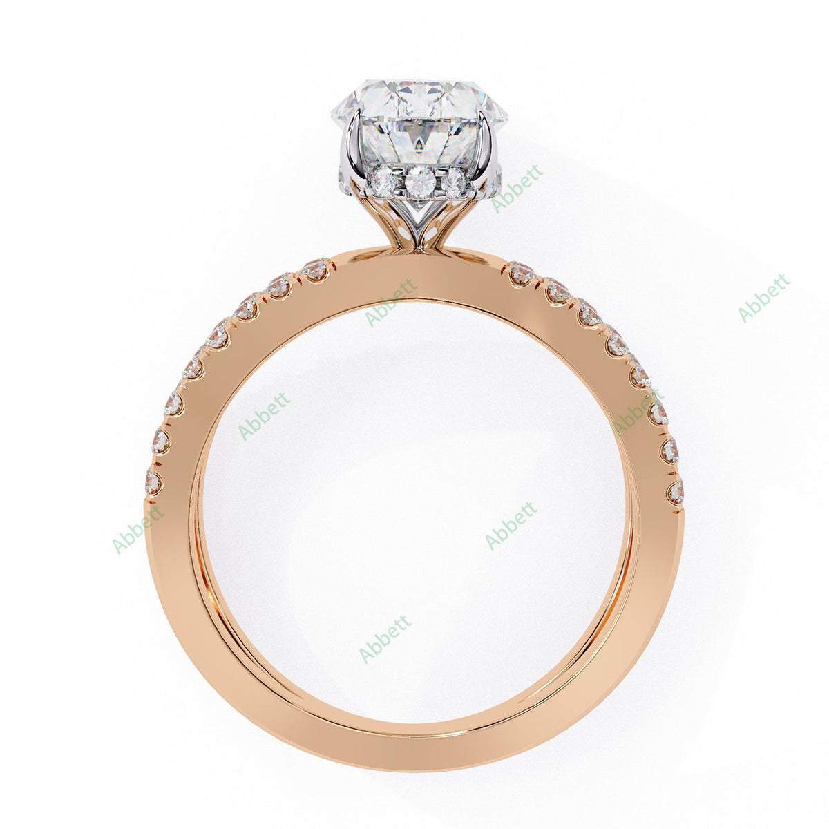 Hidden Halo Engagement Ring ENHI1084