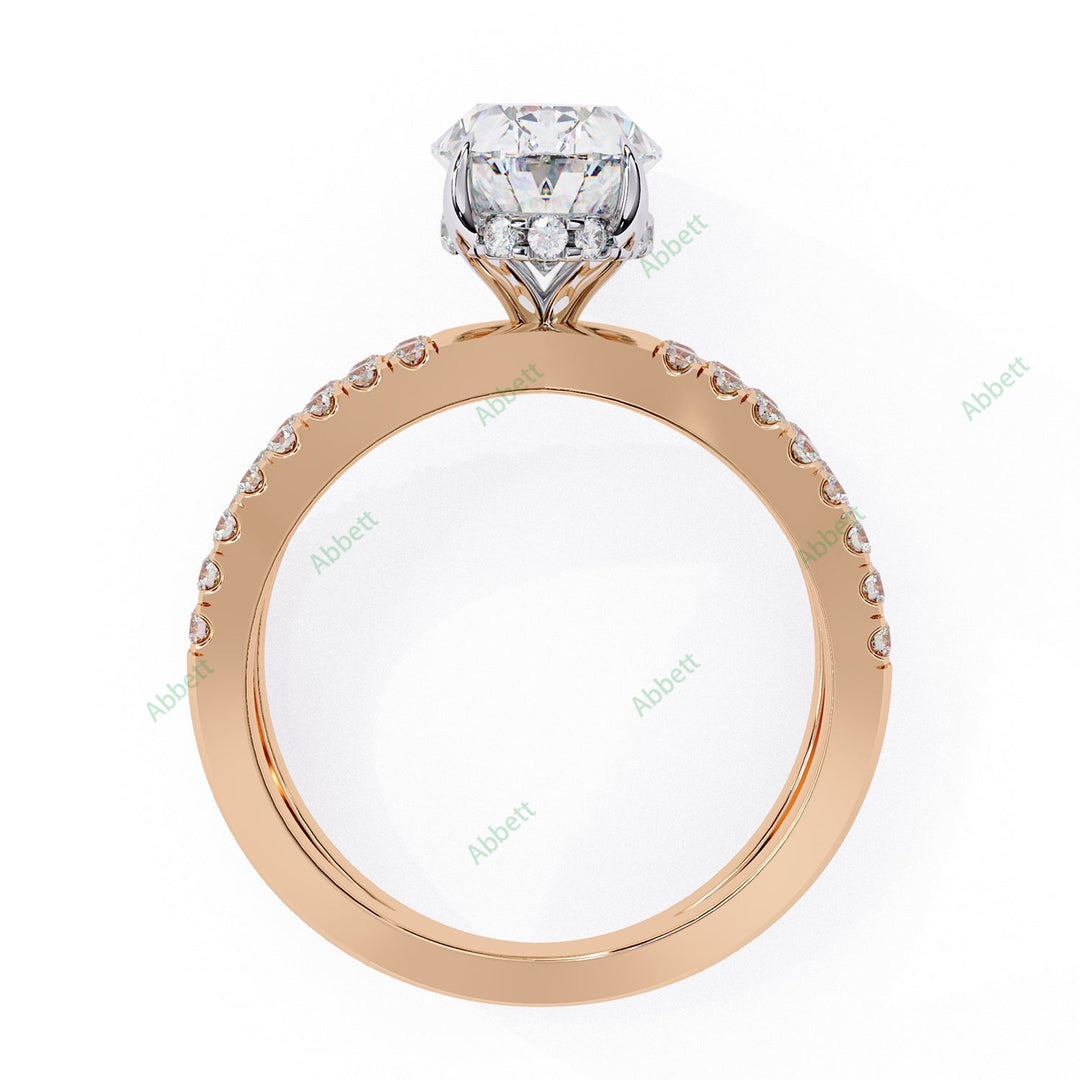 Hidden Halo Engagement Ring ENHI1084