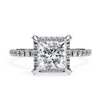 Load image into Gallery viewer, Hidden Accent Engagement Ring ENHI1088
