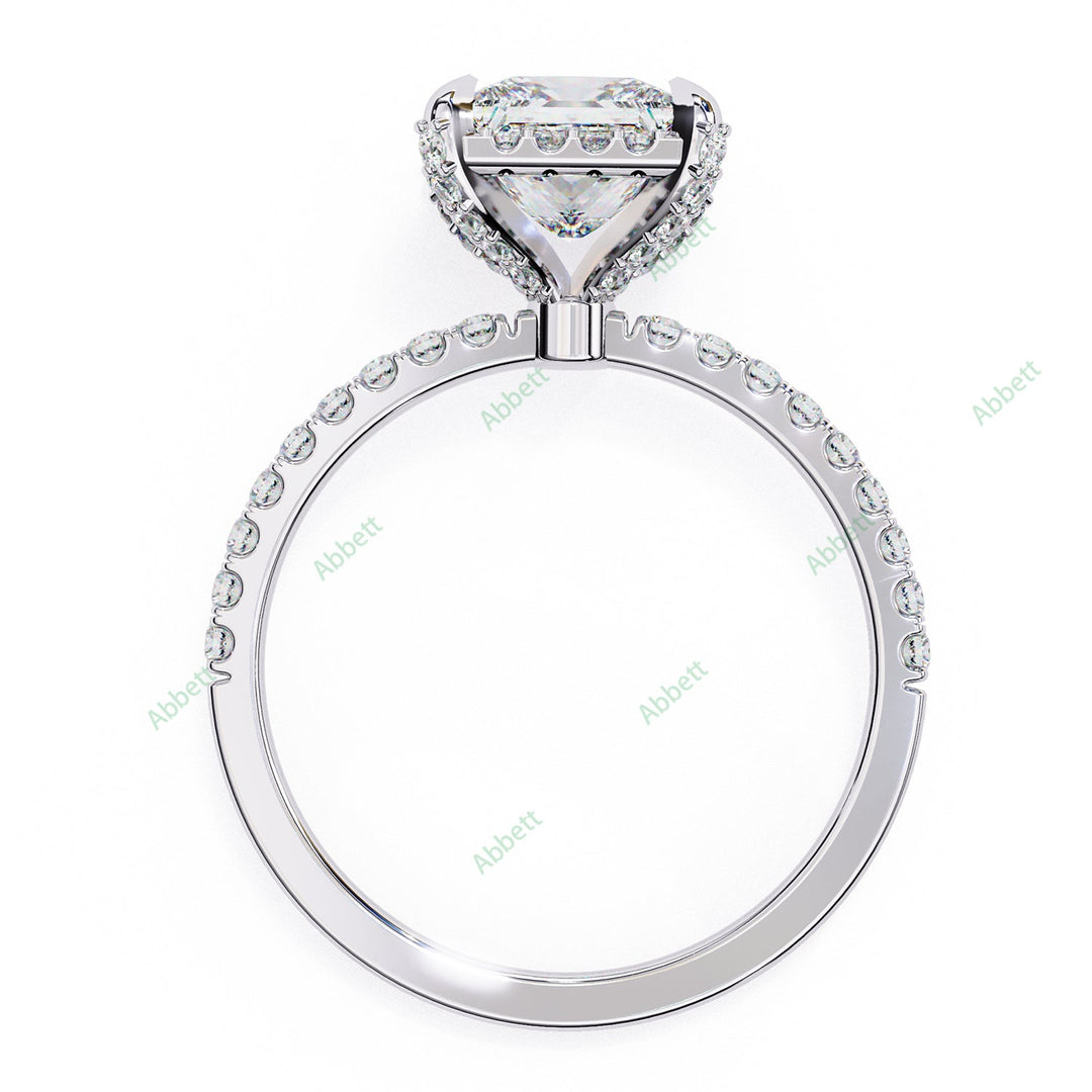 Hidden Accent Engagement Ring ENHI1088