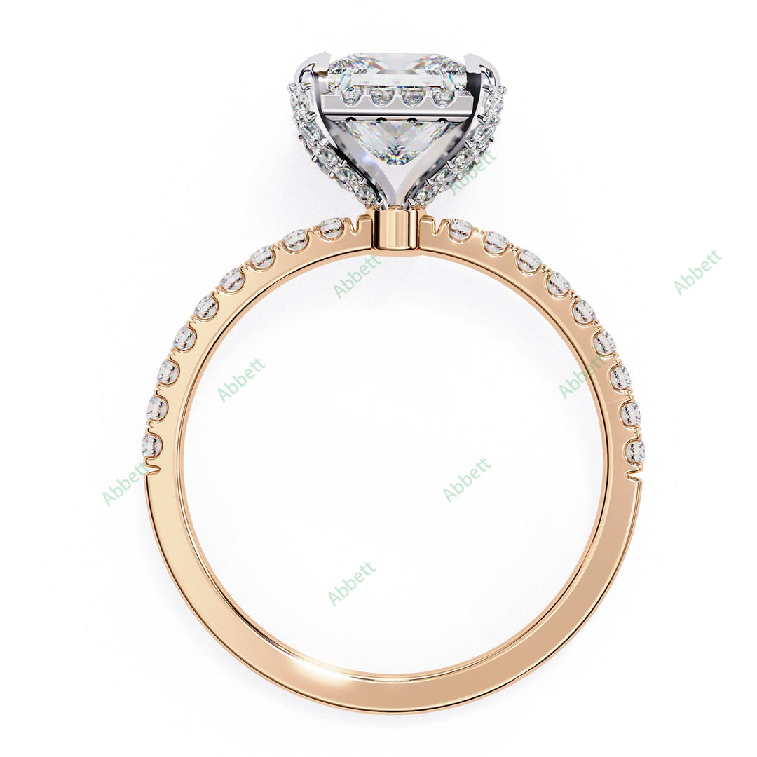 Hidden Accent Engagement Ring ENHI1088