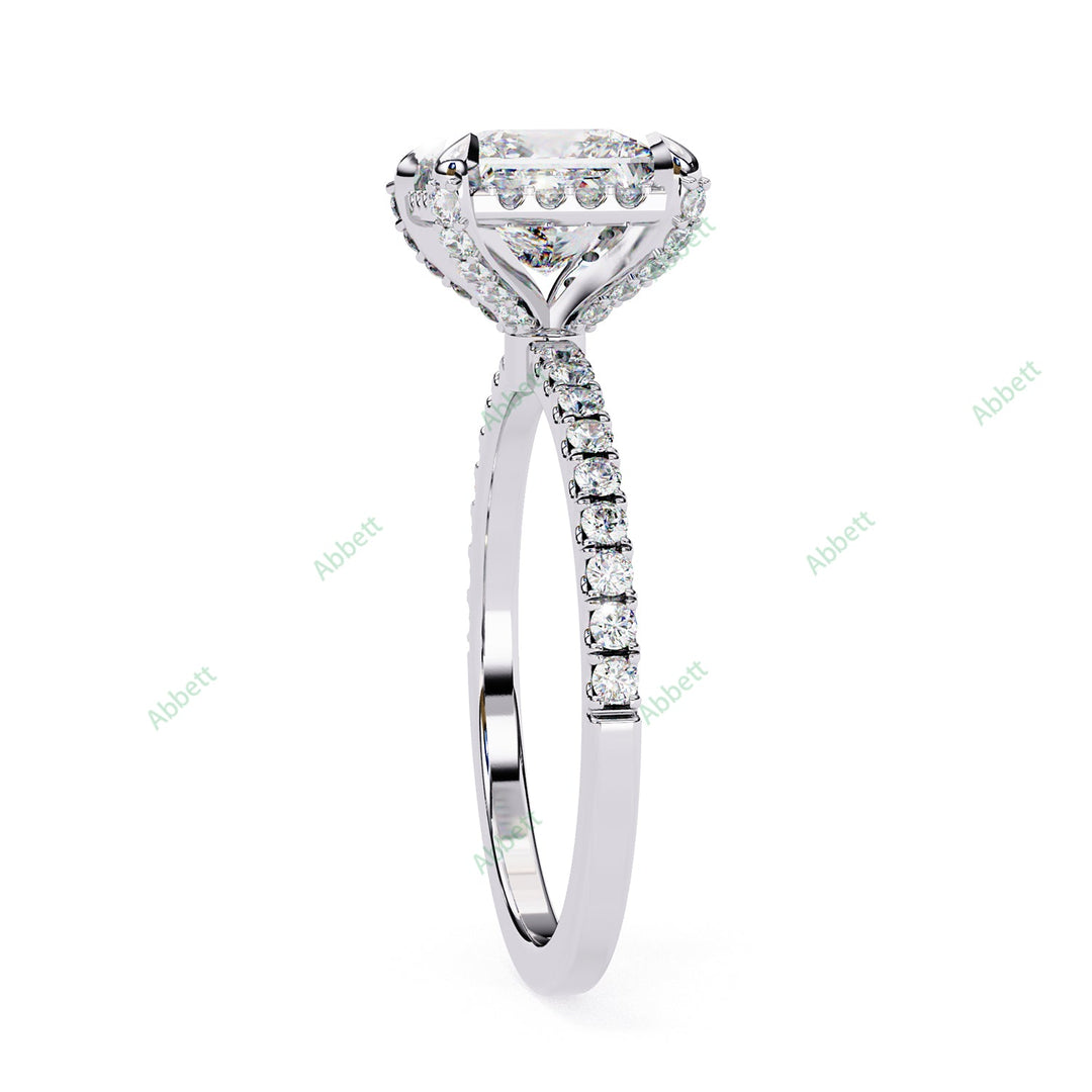 Hidden Accent Engagement Ring ENHI1088