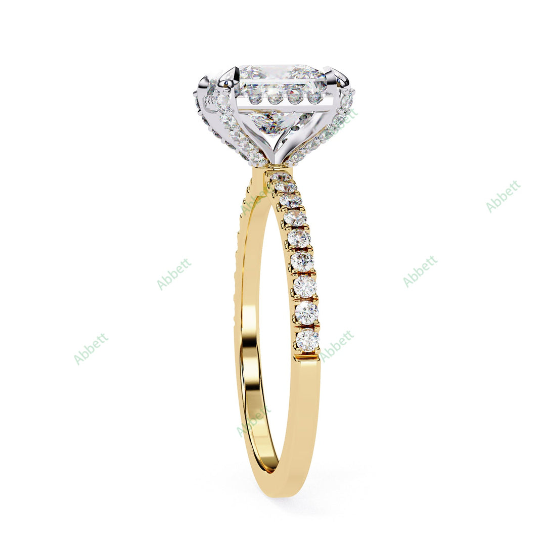 Hidden Accent Engagement Ring ENHI1088