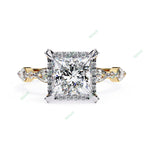 Load image into Gallery viewer, Hidden Accent Engagement Ring ENHI1089
