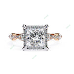 Load image into Gallery viewer, Hidden Accent Engagement Ring ENHI1089
